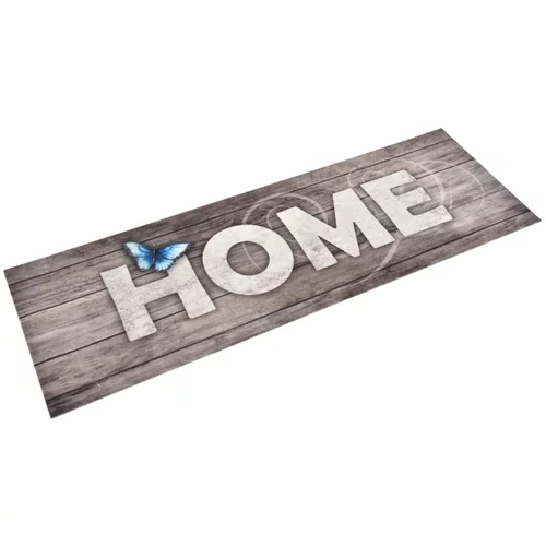 Kuhinjski tepih s natpisom Home perivi 60 x 180 cm