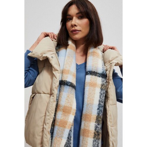 Marisse Check scarf with fringes Slike