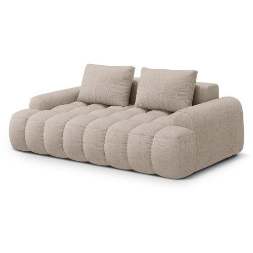 Cosmopolitan Design Svetlo rjava sedežna garnitura 200 cm Linz &amp;ndash; Slike