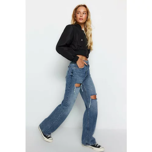 Trendyol Jeans - Blue - Wide leg
