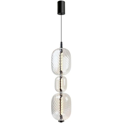  LED luster na sajli PLAYA LED/12W/230V, crne boje Cene