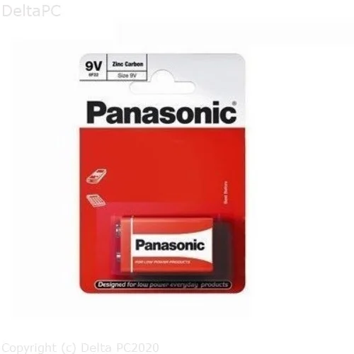 Panasonic baterije 6F22RZ 1BP 9V