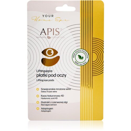Apis Natural Cosmetics Home Spa maska za oči s lifting učinkom 1 par Cijene