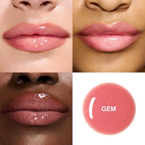Smashbox Halo Plump + Glow Lip Gloss hidratantno sjajilo za usne za volumen usana nijansa Gem 4.6 ml Slike