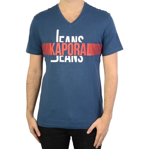 Kaporal Majice s kratkimi rokavi 127255 Modra Cene