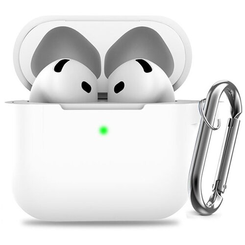 INF Silikonski ovitek za AirPods s čistilnim kompletom White AirPods 1/2, (5000074661) Cene
