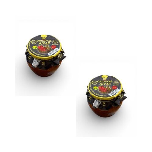Oki Doki Ajvar original ljuti, 2 komada, 550 g Cene