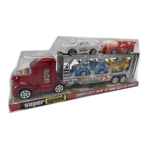  Set za igru kamion + 4 autića ( 215959 ) Slike