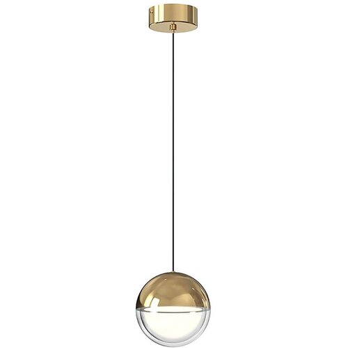  LED luster na sajli ZIREA LED/7W/230V zlatni Slike