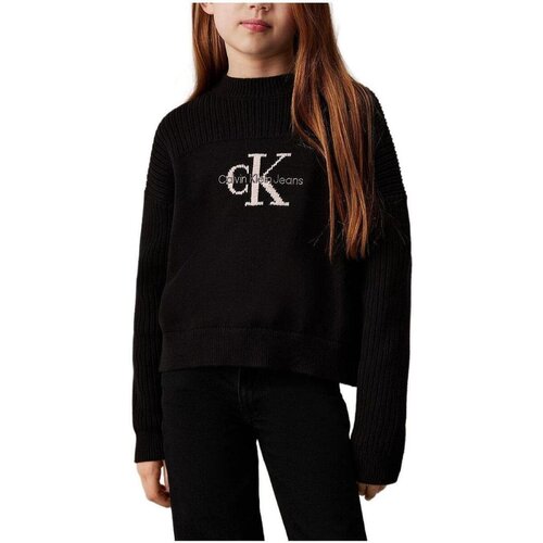 Calvin Klein Jeans Puloverji - Črna Cene