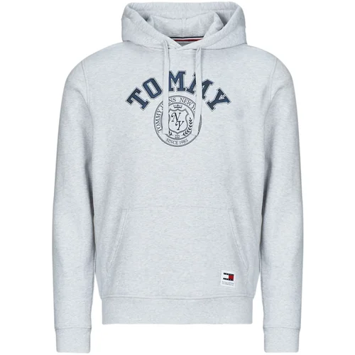 Tommy Jeans TJM REG WASHED PREP EXPLR HOODIE Siva