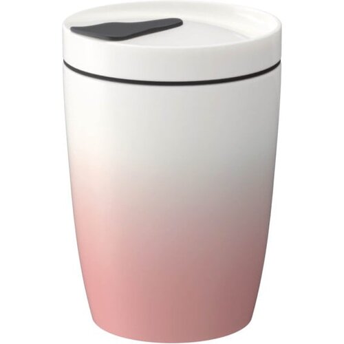 like | Villeroy & Boch Ružičasto-bijela porculanska termo šalica Villeroy & Boch Like To Go, 290 ml Cijene