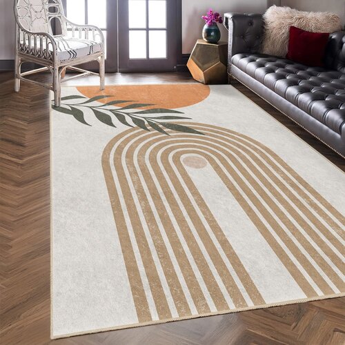 Mila Home kremno bela pralna preproga 80x150 cm dot arch &amp;ndash; Slike