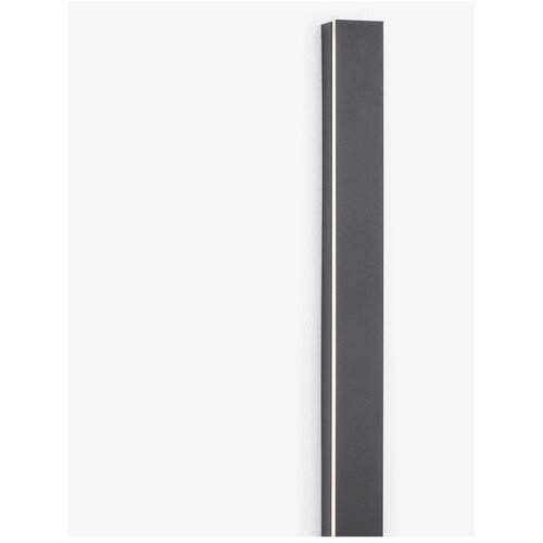 Nova Luce Mat crna LED zidna lampa aluminijska Colby &amp;ndash; Slike