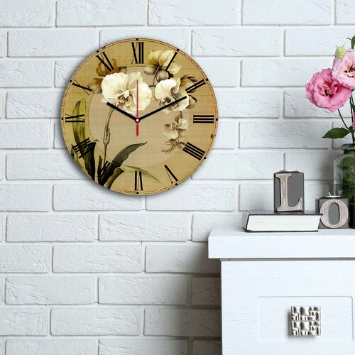 Wallity MDF Zidni sat 30cm Šareni Cene