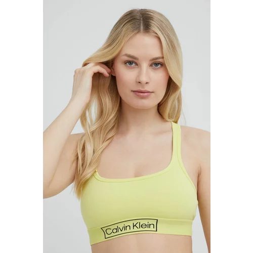 Calvin Klein Underwear Grudnjak boja: žuta, jednobojni model