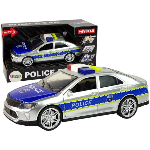 Police Car 1:14 Friction Drive Sounds Light Silver Cijene