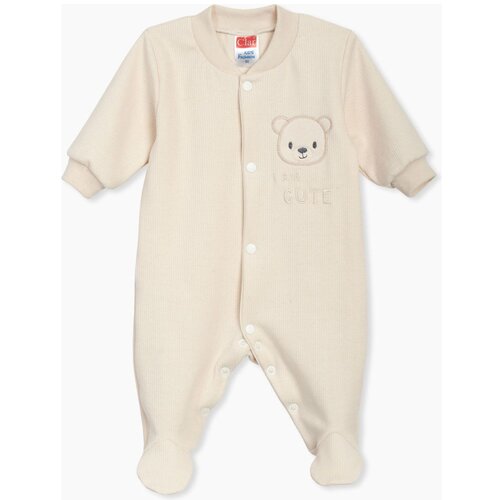 Clar kombinezon s rukavima DR DH 07133 Natural I Am Cute U bež 62 Slike