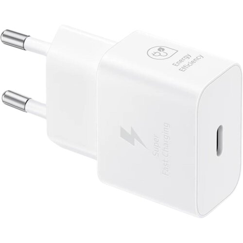 Samsung 25W Fast Charging USB-C Power Adapter White (cable included) Cene