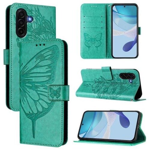 Chameleon Preklopna torbica (WLGO-Butterfly) za Samsung Galaxy A37 5G, turkizna Cene