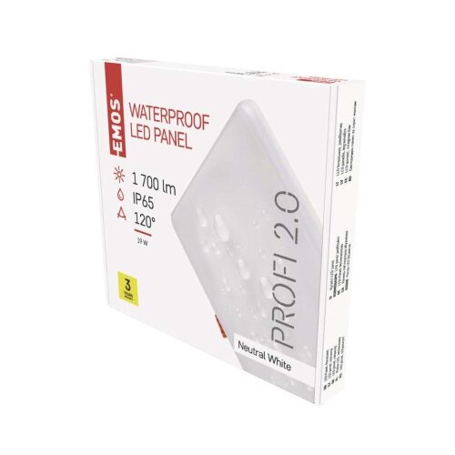  LED panel VIXXO, kvadratni, bel, 19 W, nevtralno bela Cene
