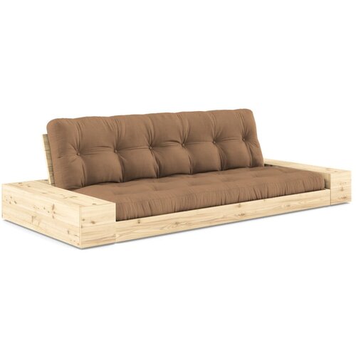 Karup Design Rjava raztegljiva sedežna garnitura 244 cm Base &amp;ndash; Slike
