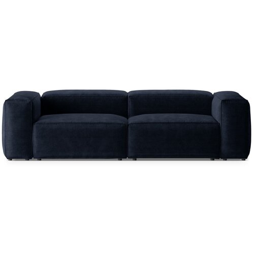 Cosmopolitan Design Tamno plava sofa od samta 264 cm Bergano – Cijene