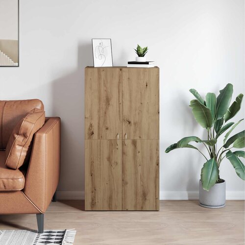  Uredski ormar Staro drvo 60 x 32 x 115 cm Konstruirano drvo Slike