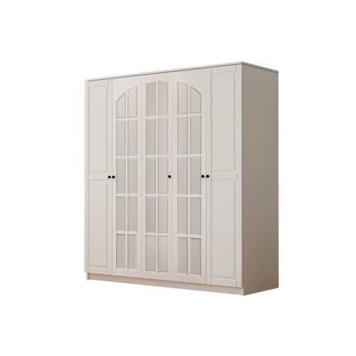Hanah home Ormar Rb-016, 175x184x52 cm, Bijeli Slike
