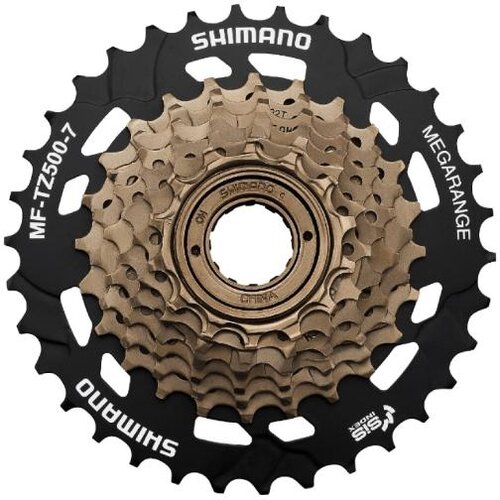  Lančanik Shimano Tz500,7/Br/Navoj,14-34T Slike