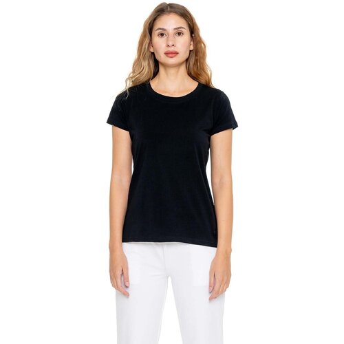 Leone 1947 Majice & Polo majice Woman T-Shirt Short Sleeves Never Without Črna Cene