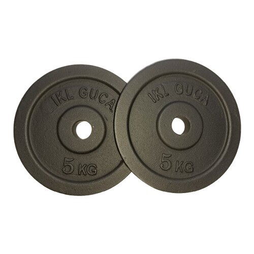 IKL Guča Set livenih tegova Fi 30- 2x 5,0kg Slike
