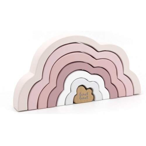 Label Label Rainbow Puzzle Cloud mavrična zlaganka Pink 1 kos Cene