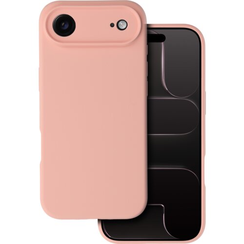 Onasi Silikonski ovitek za iPhone 17 Air - mat liquid - roza Cene