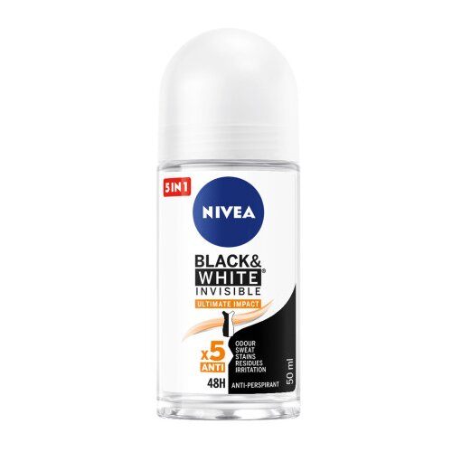 Nivea Deo Roll On ženski Black and White 50ml Cene