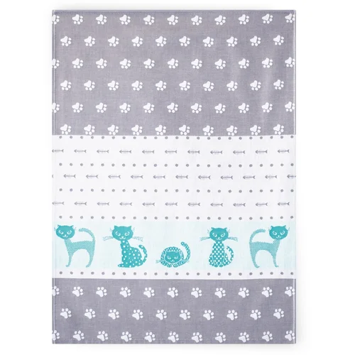 Zwoltex Unisex's Dish Towel Maru Graphite/Pattern