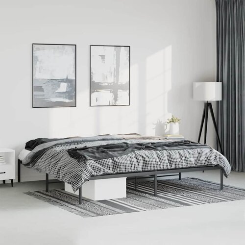  Metalni okvir za krevet crni 193x203 cm Cene