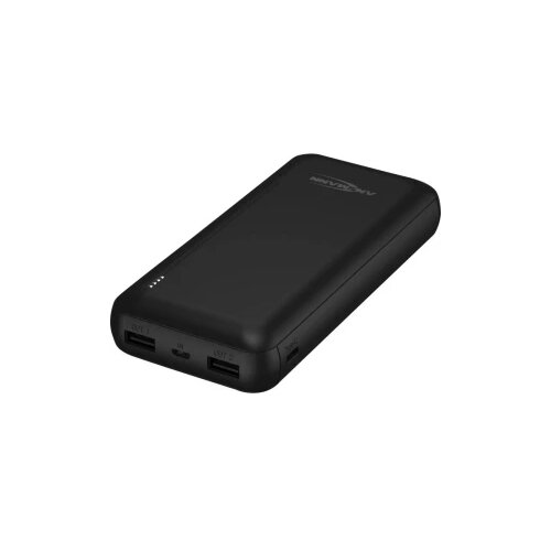Ansmann PB212 powerbank (rezervni akumulatorji) 20000 mAh Smart IC LiPo Micro USB\, USB-C®\, USB črna prikaz stanja, (20432591) Cene