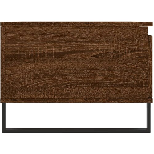  Stolić za kavu smeđa boja hrasta 90x50x36,5cm konstruirano drvo Slike