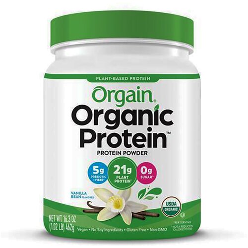 Orgain organic Vegan protein, ukus vanile sa steviom, 462g Slike