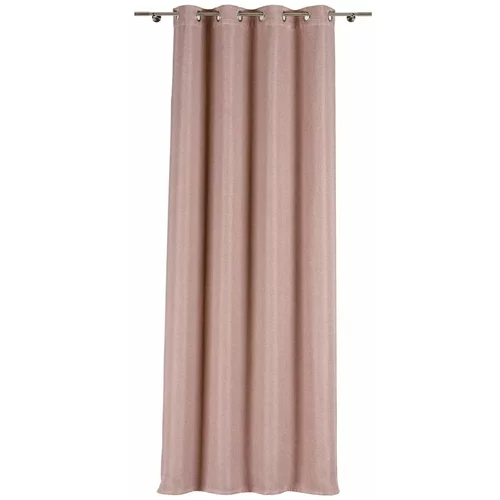 Mendola Fabrics Rožnata zavesa 140x260 cm Avalon –