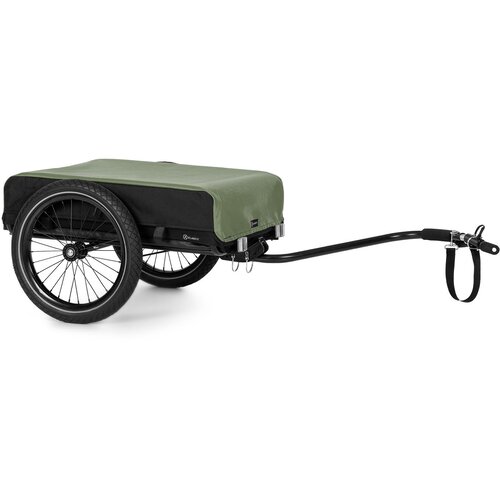 Klarfit Companion, teretna prikolica, 40kg / 50L, prikolica za bicikle, ručna prikolica, crna Cijene