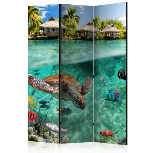  Paravan u 3 dijela - Under the surface of water [Room Dividers] 135x172