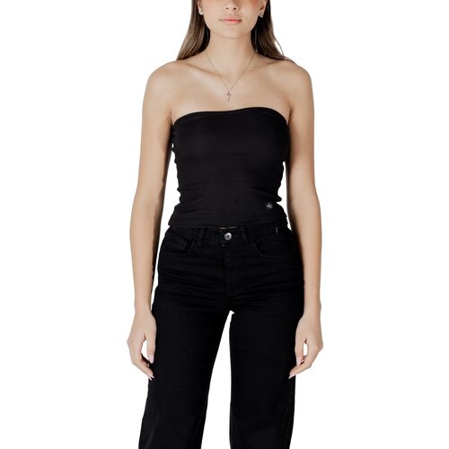 Calvin Klein Jeans WOVEN LABEL RIB J20J225310 Crna Slike