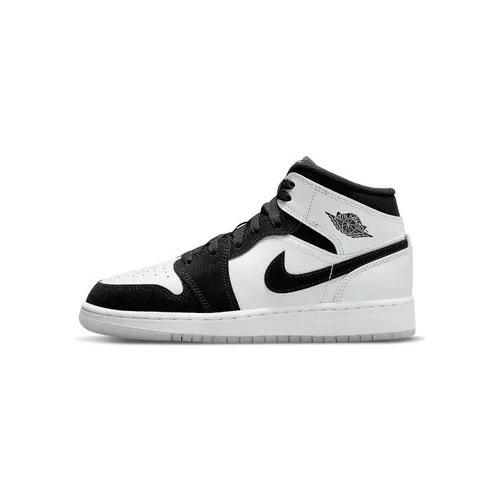 Nike Air Jordan 1 Mid Diamond Shorts (GS) Bijela