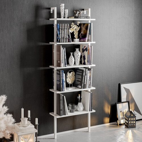 Hanah home Piante - White White Bookshelf Cene