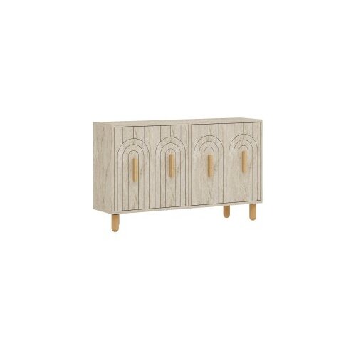 Hanah home komoda tiger traverten Slike