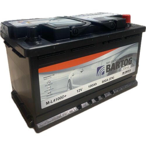  Akumulator Bartog M-L4100D+ 100Ah D+ 800A(EN) 310x175x190 Cene