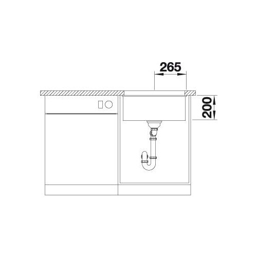 Blanco sudopera etagon 500-U 500x400/200 mm- tartuf Slike