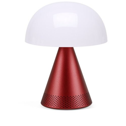 Lexon MINA L AUDIO prenosna svetilka z bluetooth zvočnikom TEMNO RDEČA Cene